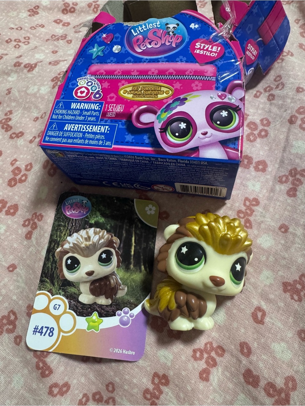 Littlest Pet Shop Hedgehog